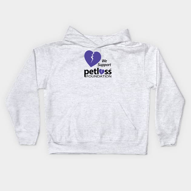 Pet Loss Foundation Feels Your Pain Kids Hoodie by GreatStore